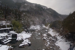 Snow at Takayama, Japan